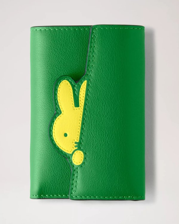 x Miffy 兔年联名 - 草绿三折钱夹