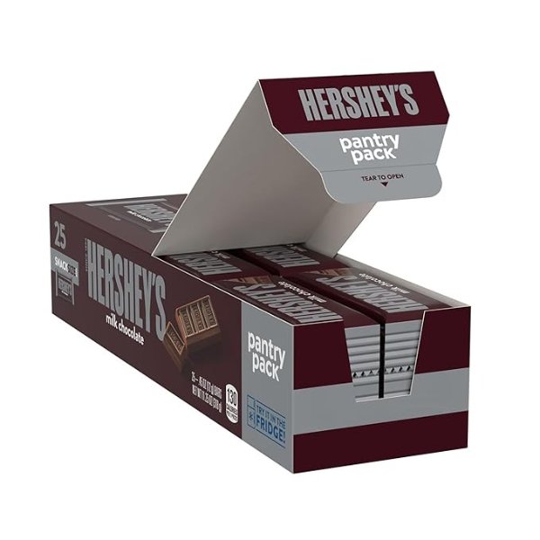 HERSHEY'S 牛奶巧克力板11.25 oz 25块