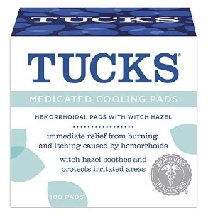 Tucks Md Cool Hemorrhoid Pad, No Color, 100 Count