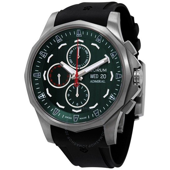 Admirals Cup Legend Chronograph Automatic Green Dial Men's Watch A077/04180