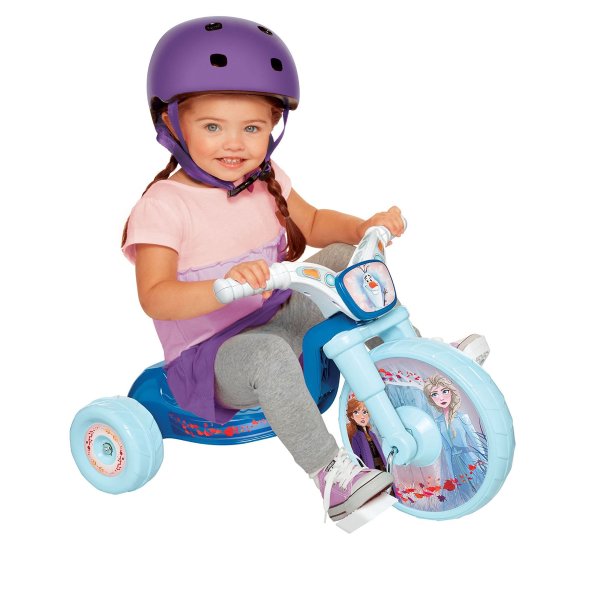 Disney Frozen - 2 10 Inch Fly Wheels Junior Trike with Sounds