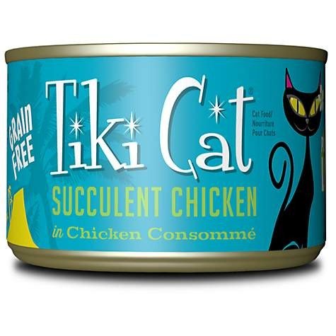 Puka Puka Luau Chicken Wet Cat Food, 6 oz., Case of 8 | Petco