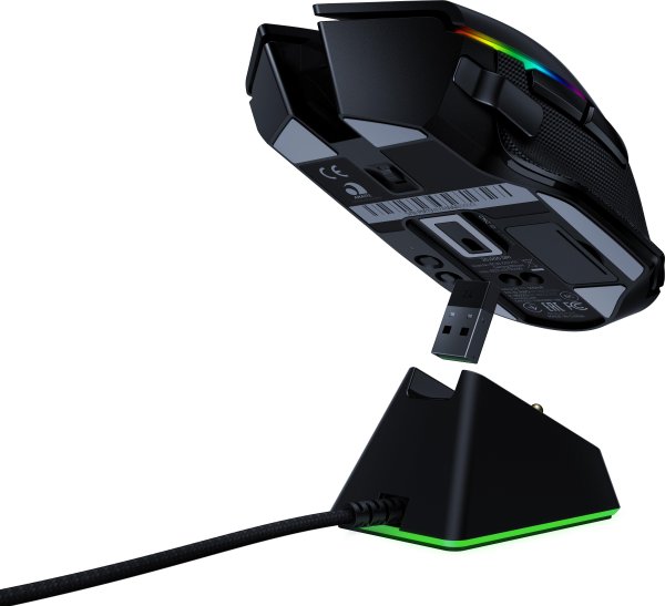 Basilisk Ultimate Wireless Gaming Mouse with Charging Dock | GameStop