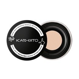 【程十安推荐】KATO-KATO 刷新系列 控油定妆散粉 持久定妆遮瑕 #01裸色 柔焦磨皮妆效 6.5g | 亚米
