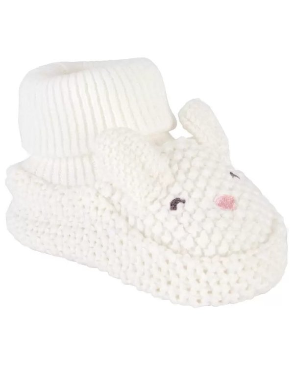 Baby Easter Bunny Crochet Booties
