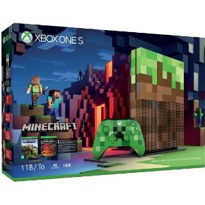 Minecraft 限量版Xbox One S 1TB 游戏机