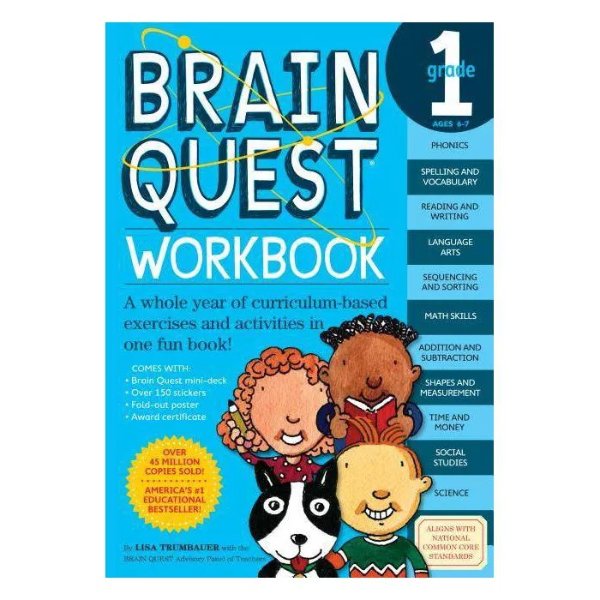 Brain Quest Workbook Grade 1 练习册