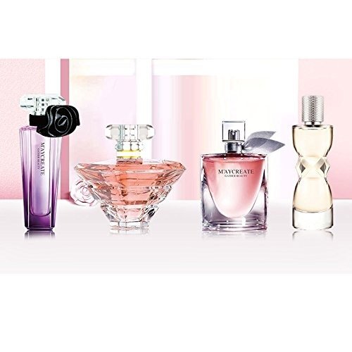 Hot Sale ! 4 PC Perfume Gift Set for Women, Flower City Scent Fragrances Spray Perfume for Girls Valentine's Day Gift