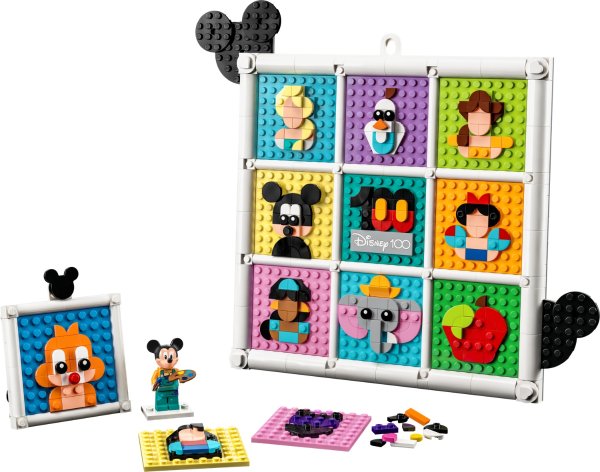 100 Years of Disney Animation Icons 43221 | Disney™ | Buy online at the Official LEGO® Shop US