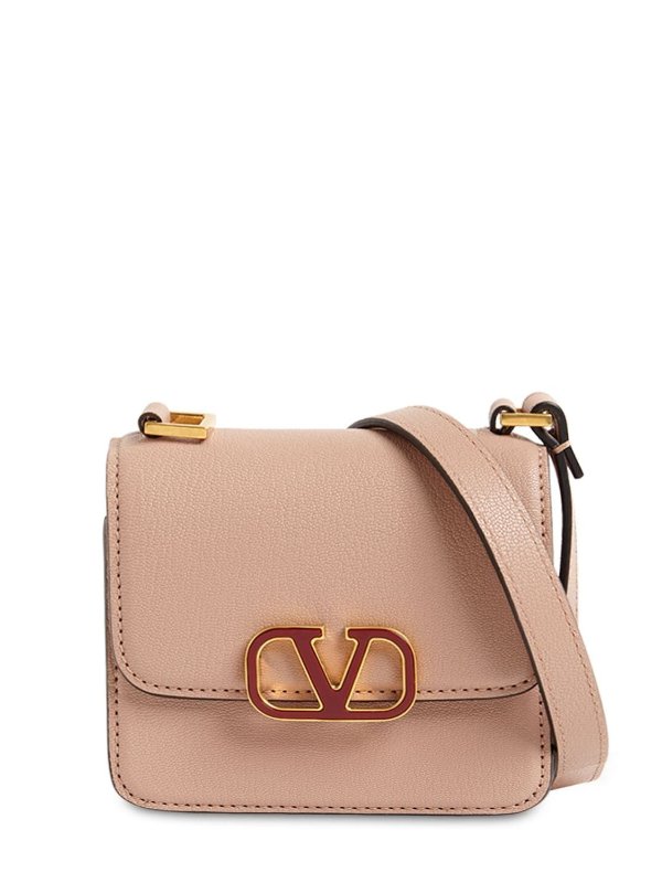 VSLING MICRO GRAINED LEATHER BAG