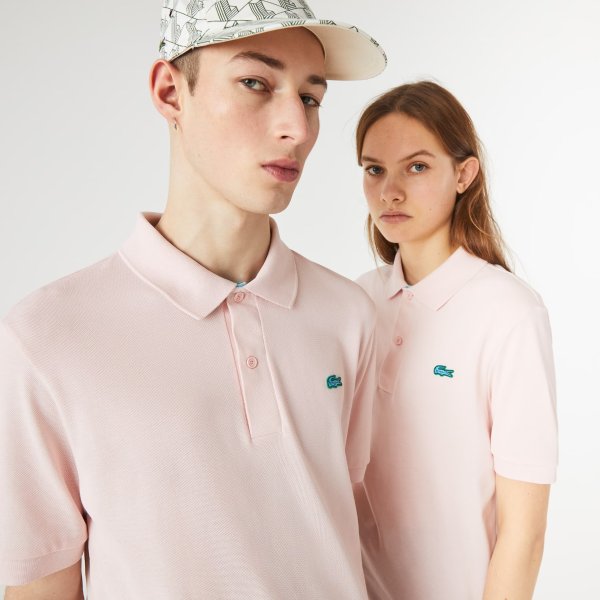 Unisex LIVE Relaxed Fit Stretch Cotton Pique Polo