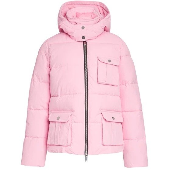 粉色外套