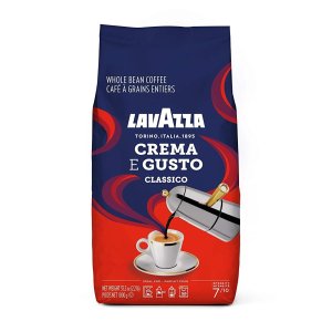 Lavazza Crema E Gusto Whole Bean Coffee Dark Roast 2lb