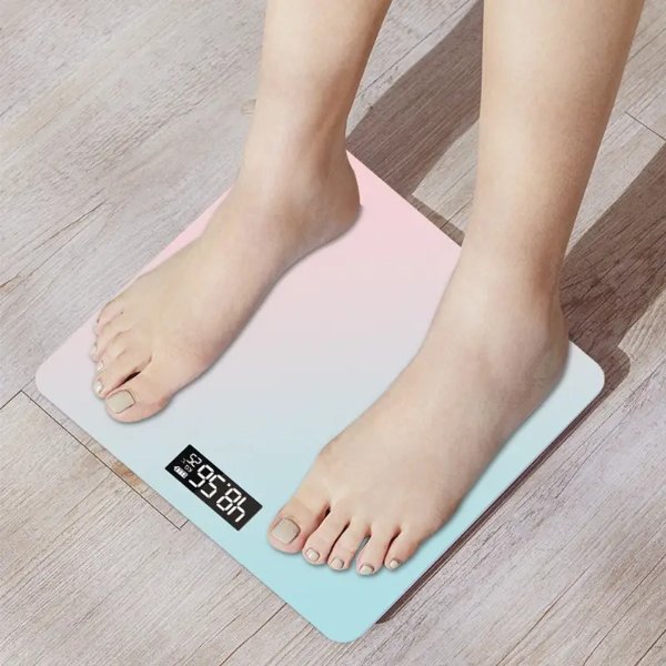 WEIRVI Digital Electronic Body Weight Scale with Room Temperature