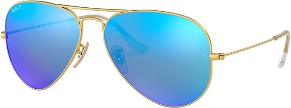 Unisex-Adult Rb3025 Classic Polarized Sunglasses