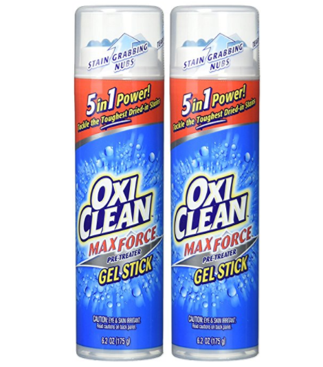 OxiClean Max Force Gel Stick, 6.2 Oz (Pack of 2)