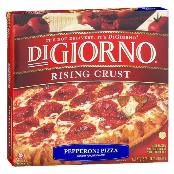 Rising Crust Frozen Pizza Pepperoni
