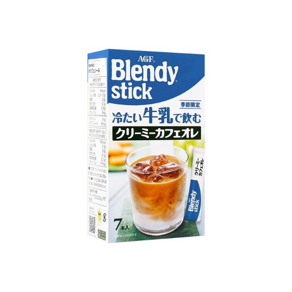 AGF BLENDY STICK Ice Milk Coffee Cold Drink 7pcs