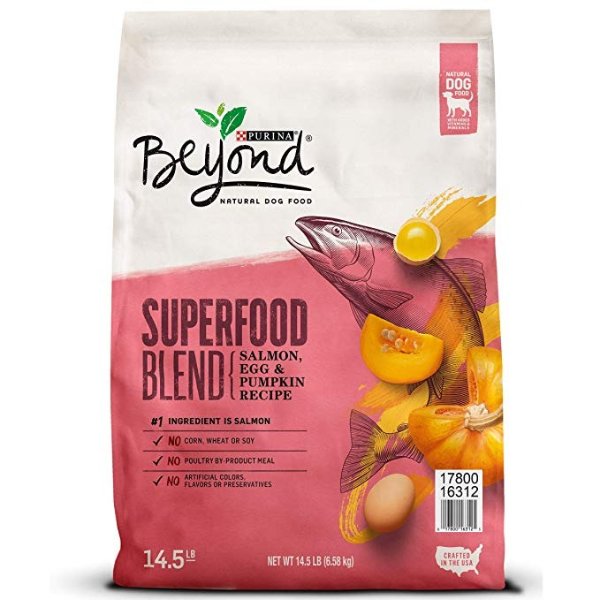Beyond Natural Adult Dry Dog Food - Superfoods Blend Formula & Small Breed Formula