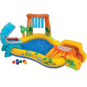 Intex Dinosaur Water Slide Play Center