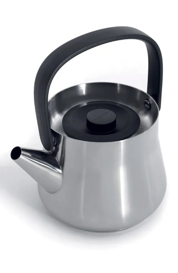 Silver/Black Ron 1.1 Quart Teapot