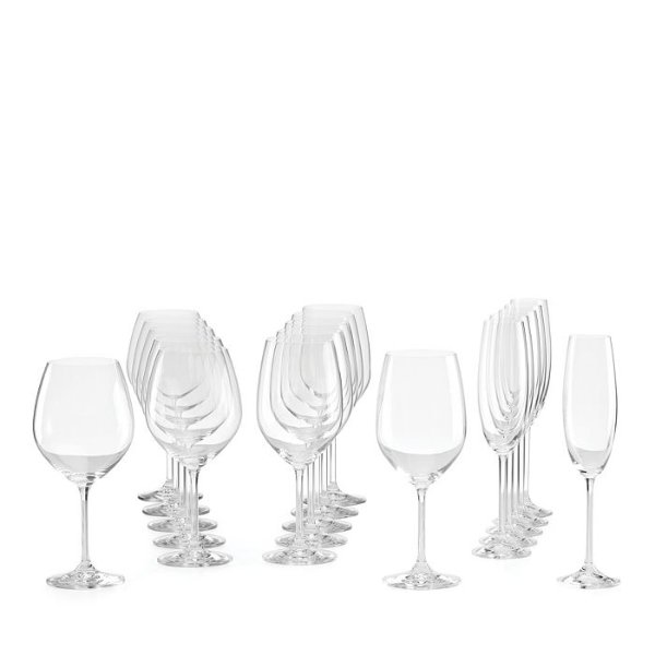 Tuscany Classics Assorted Wine Glass, Set of 18