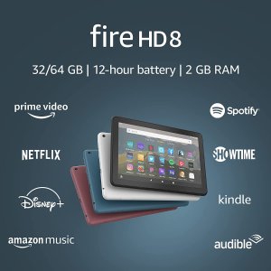 Amazon Fire HD 8 平板 8"高清屏+32GB容量