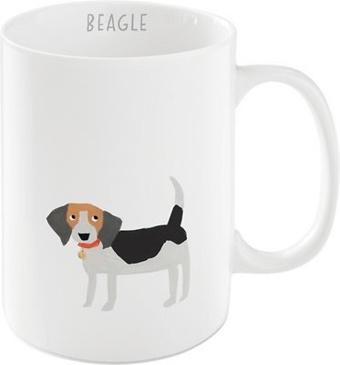Pet Shop by Fringe Studio Happy Beagle Coffee Mug, 12-oz - Chewy.com