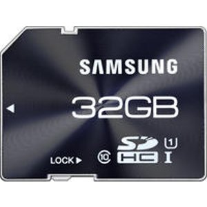 三星Electronics 32GB Pro 超高速版 (UHS-1) Class 10 SDHC 闪存卡