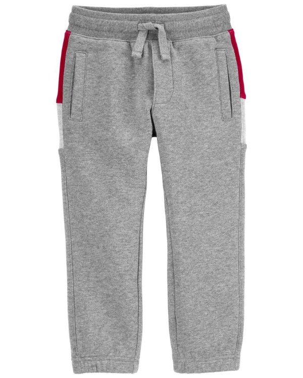 Striped Detail Pull-On Joggers