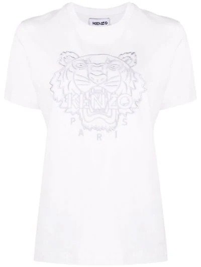Tiger-embroidered T-shirt | Kenzo | Eraldo.com