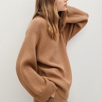 Women's Turtleneck Ribbed Sweater