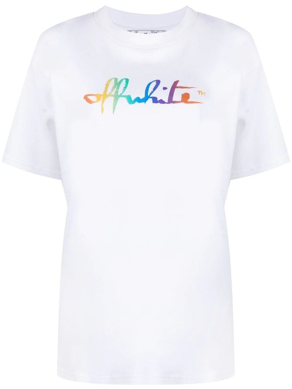 彩虹logo T恤