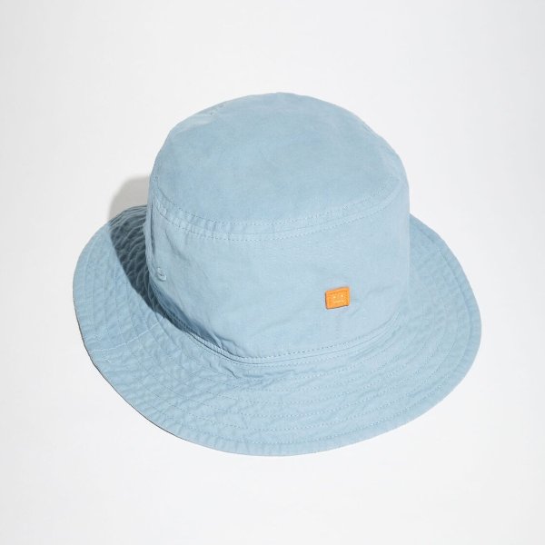 Cotton bucket hat - Dusty blue