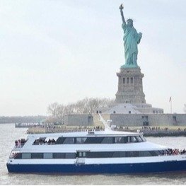 Boat Tour of Statue of Liberty for One, Two, or Four at N.Y.C Skylinetours & Cruises