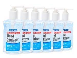 XtraCare Hand Sanitizer Bottle – 6 Pack x 8oz (236ml)
