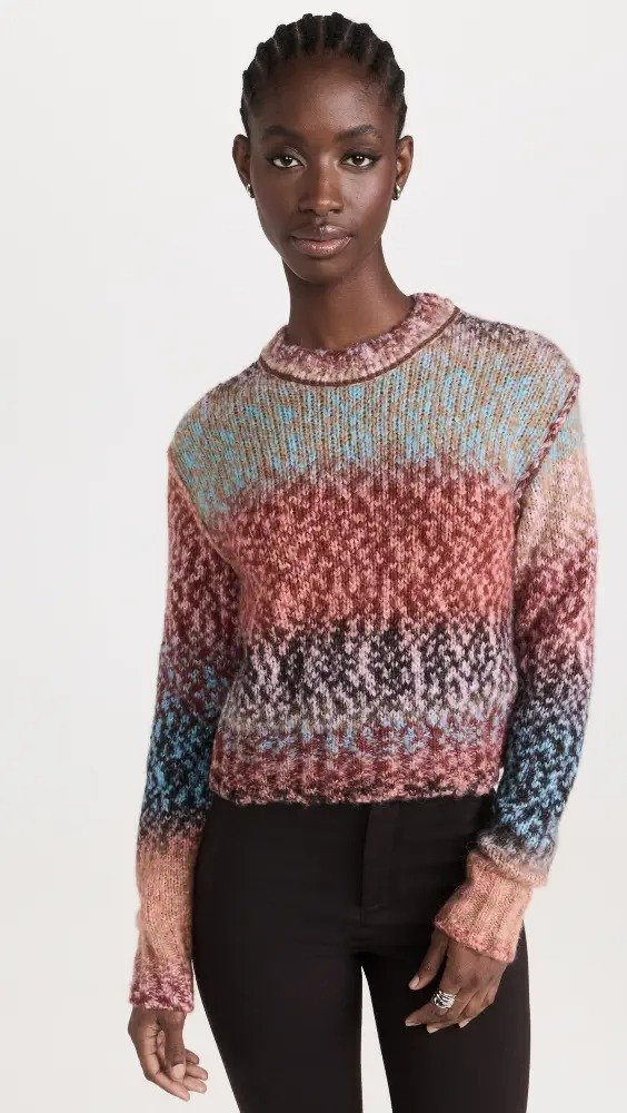 Pixel Degrade Sweater