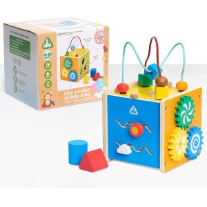 Early Learning Centre Mini Wooden Activity Cube
