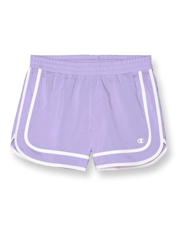 Big Girls' Sport Shorts, Reflective C Logo, 3.25"