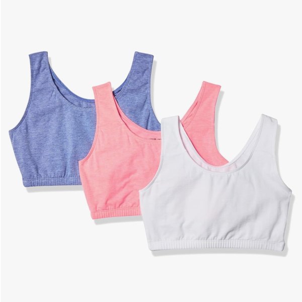 Fruit of the Loom Womens Built Up Tank Style Sports Bra