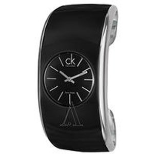 Calvin Klein Gloss 女式手镯式腕表，型号K6095101