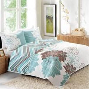 Madison Park Lola Quilted Coverlet King Size