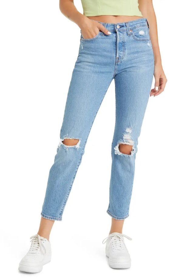 Women's Wedgie Icon Ripped Skinny Jeans