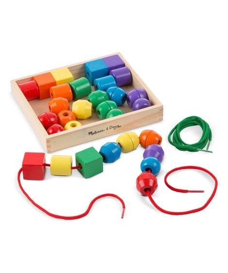 Melissa & Doug Primary Lacing Bead Set | Best Price and Reviews | Zulily
