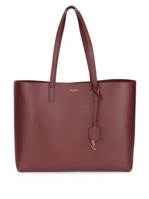 - Large Leather Shopper Tote