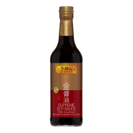 Lee Kum Kee Supreme Soy Sauce, 16.9 fl oz - Walmart.com
