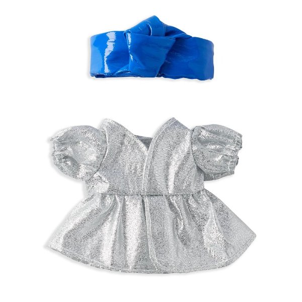 nuiMOs Outfit – Silver Dress with Blue Headband | shop