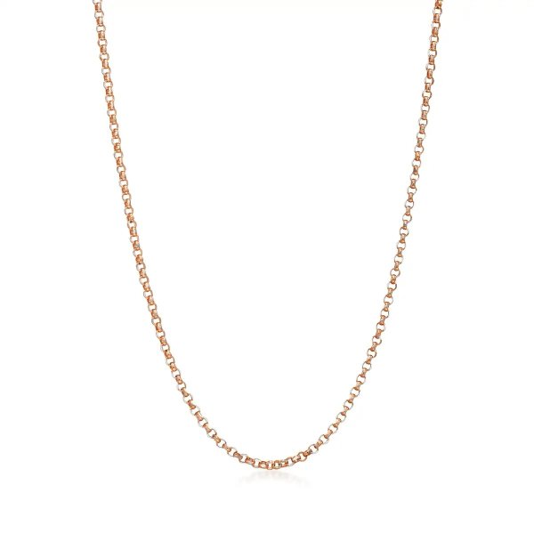 Machinery Chain 18K White & Rose Gold Necklace - 03820N | Chow Sang Sang Jewellery