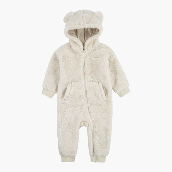 ® Bear Sherpa Baby Coveralls 0-9m