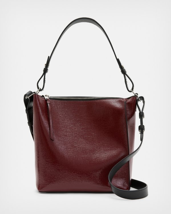 Kita Leather Crossbody Bag LIQUID RED | ALLSAINTS US